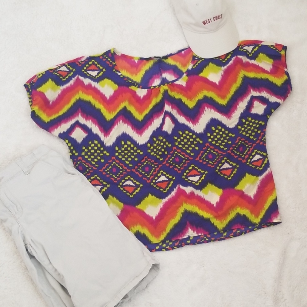 Forever 21 colorful shirt